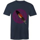 Black Cockatoo Feather Mulberry UNISEX T-Shirt