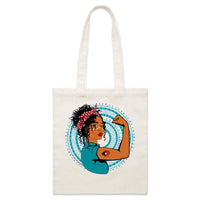 Staunch Sister Baajim Canvas Parcel Tote Bag